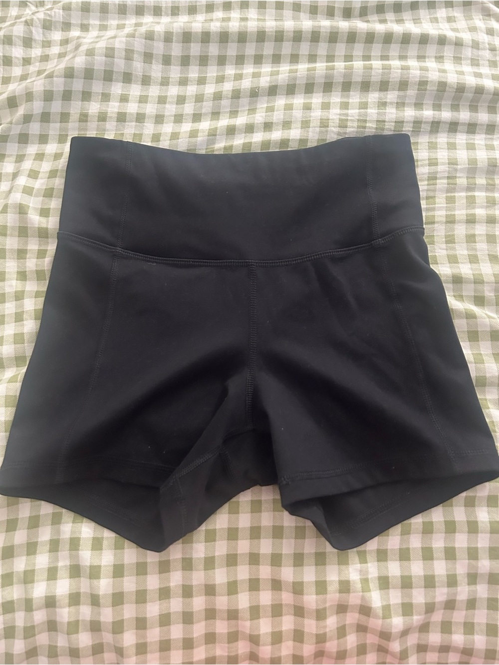 all in motion Black High-Rise Bike Shorts